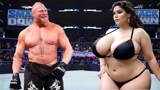 WWE SmackDown LiveBrock Lesnar vs. Sakshi Malik  WWE SmackDown Intense Encounter