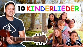 10 EINFACHE Kinderlieder Super Einfach auf der Gitarre spielen