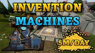 Make 5mday Without Playing - Invention Machine Guide - RuneScape 3