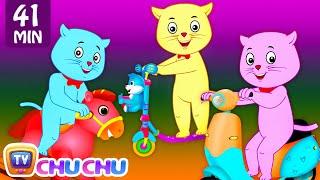 Three Little Kittens Went To The Park - Nursery Rhymes by Cutians™  ChuChu TV Kids Songs