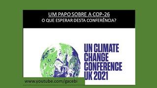 COP-26 o que esperar dela?