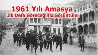 Atatürkün Amasyaya Gelişi Kutlamaları  1961 Yılı Amasya