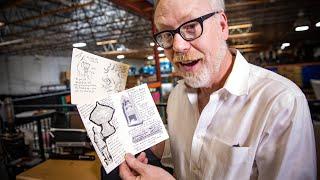 Adam Savage Inspects New Pages from Indiana Jones Grail Diary