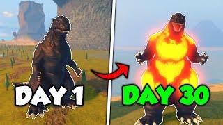 Surviving 30 Days In Kaiju Universe  ROBLOX