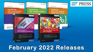 New SAP PRESS Books in February 2022 Learn SAP Analytics Cloud SAP S4HANA and More