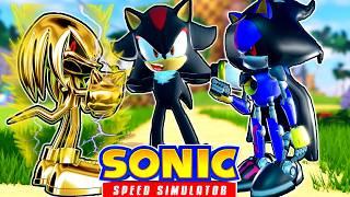 Shadow Unlocks Reaper Metal Sonic and Gold Zombot Knuckles Sonic Speed Simulator