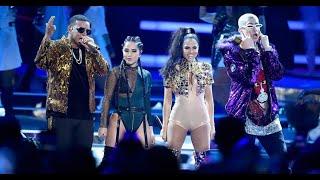 Daddy Yankee ft. Bad Bunny Natti Natasha & Becky G - Dura REMIX En Vivo - Premios Billboard 2018