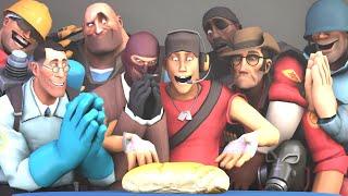 How TF2 mercs eat Bread SFM animation