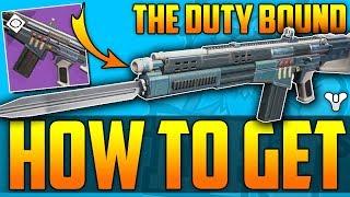 Destiny 2 - HOW TO GET The DUTY BOUND Auto Rifle - Savathûns Song Nightfall Exclusive Weapon