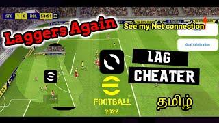 Lag Cheater in efootball 2022 mobile #efootball #pes2021 #efootball2022