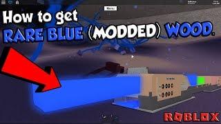 HOW to GET  FIND BLUE WOOD Roblox Lumber Tycoon 2