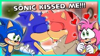 Sonic KISSED Amy? - Sonic & Amy REACT to A Sonic and Amy Christmas Special by Ashman792