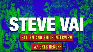 The Steve Vai Eat Em and Smile interview  wVan Halen author Greg Renoff