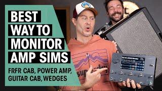 Best Ways To Amplify Amp Modellers  FRFR or Guitar Cab?  Thomann