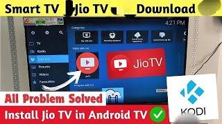 Jio TV on Kodi   Install Jio TV App on Android TV  Jio TV on Kodi 2024 Telugu