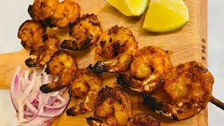 Tandoori Prawns Recipe- Restaurant style at Home Quick and easy