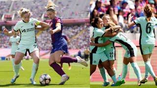 Erin Cuthbert x Melanie Leupolz x Sjoeke Nüsken vs Barcelona #uefawomenschampionsleague