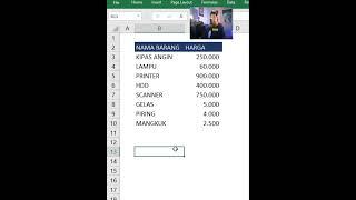 TRIK CEPAT MENGHAPUS BARIS KOSONG DI EXCEL #belajarexcel #exceltips #microsoftoffice