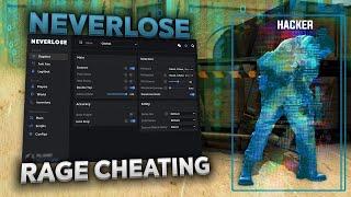 RAGE HACKING IN CS2  HVH CHEATING WITH NEVERLOSE.CC BEST HVH CHEAT