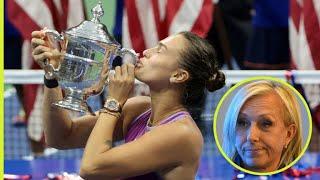 Martina Navratilova makes Aryna Sabalenka ranking and Wimbledon claim after US Open title run