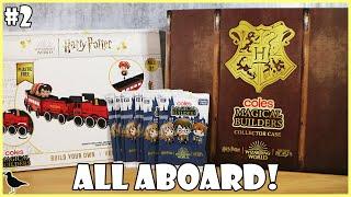 Coles Harry Potter Magical Builders Opening #2 Hogwarts Express & Collection Update  Birdew Reviews