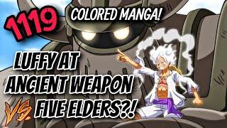 ONE PIECE 1119 ANCIENT WEAPON EMET & LUFFY LABAN SA GOROSEI?  HINDI DEVIL FRUIT USER ANG GOROSEI