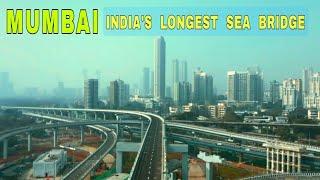 Mumbai Atal Setu - Indias Longest Sea Bridge  Drone Video  Debdut YouTube