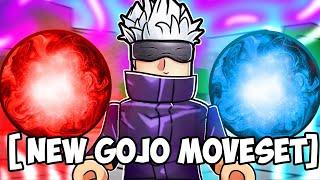 They added a NEW GOJO MOVESET to Roblox The Strongest Battlegrounds