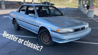 Back to the future 1990 Toyota Camry Review 2nd generation