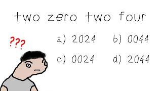 Try to answer correctly  Two Zero Two Four