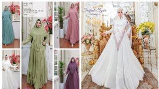 Terbaru Gamis Syari  2023 yg sangat cantik dan elegant buat lebaran