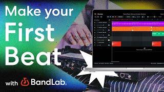 How to make your first beat using BandLabs free web Studio BandLab Tutorial