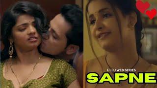 Ullu web series  Sapne  Love story  Romance