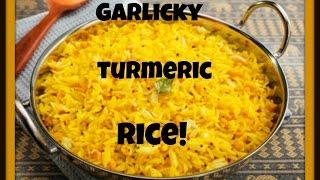 My Familys Secret Garlic Turmeric Middle Eastern Rice Recipe الأرز مع الثوم والكركم