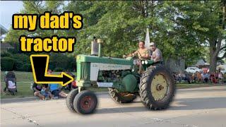 Driving My Dads Sold Tractor A Surprise Reunion