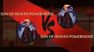 Shadow Fight 2 SON OF HEAVEN POWERMODE VS SON OF HEAVEN POWERMODE
