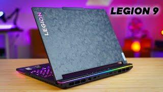 Legion 9 Unboxing and Benchmarks  Water Cooled and Mini LED Screen
