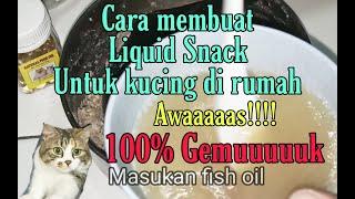 Cara membuat Snack untuk kucing mudah dan murah   How to make Snack for cats easy and cheap