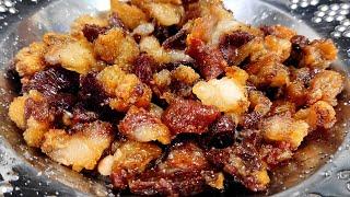 Mutton Chunchuni Recipe  Mutton Fat Fry  Namkeen Gosht Recipe  Bakra Eid Special Recipe 