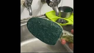 Best Cleaning pads for stainless steel sinks   Best kitchen sink cleaning scrubber I had #momlife