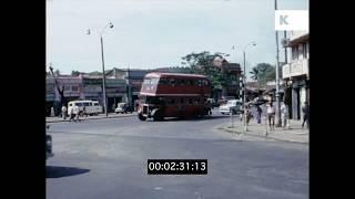 Colombo Street Scenes 1970s Sri Lanka Home Movies HD