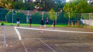 Tennis Game with SciMathUS Class of 2024  Stellenbosch