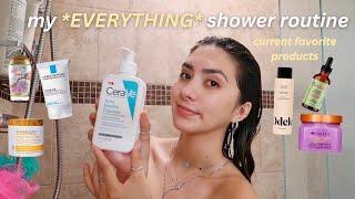 my *EVERYTHING* shower routine 🫧‍️ haircare skincarebodycare + more