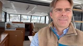 2019 Beneteau Swift Trawler 35 For Sale in Massachusetts. Low hours. Perfect for The Great Loop