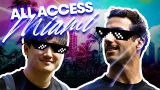 ALL ACCESS MIAMI  Double Touch Down in USA 