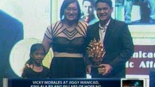 Saksi  Vicky Morales at Jiggy Manicad kinilala bilang Pillars of Hope ng Eton Intl School