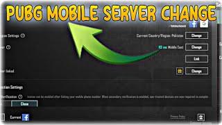 How to change server pubg mobile l Before 7 day server problem l pubg server option change 7 day