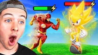 BECKBROS React To FLASH vs SONIC POWER LEVEL COMPARISON