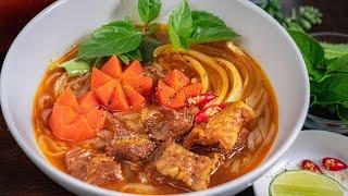 ENG SUB Bí quyết nấu BÒ KHO ăn kèm hủ tiếu ngon đúng chuẩn bất bại  Beef stew noodle