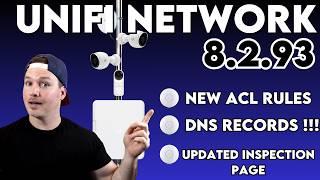 Unifi network 8.2.93  Custom DNS  MLO ACL Rules